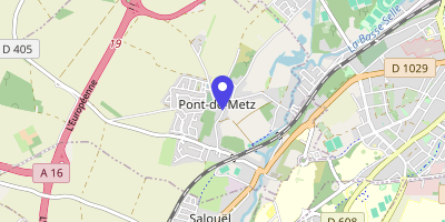 Carte OpenStreetMap — 2 rue du Château, Pont-de-Metz