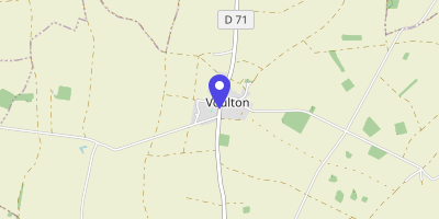 Carte OpenStreetMap — 7 rue des Platanes, Voulton