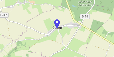 Carte OpenStreetMap — 26 Grande rue, Coingt