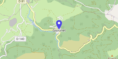 Carte OpenStreetMap — 49 Chemin de la Gare, Gijounet