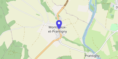 Carte OpenStreetMap — 19 Grande rue, Montureux-et-Prantigny