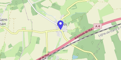 Carte OpenStreetMap — 7 rue de la Mairie, Épieds
