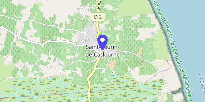 Carte OpenStreetMap — 1 place du 11-Novembre-1918, Saint-Seurin-de-Cadourne