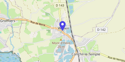 Carte OpenStreetMap — 9 rue du Maréchal-Leclerc, Waben