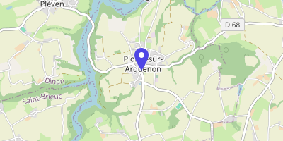 Carte OpenStreetMap — 78 place Jean-Guérin, Plorec-sur-Arguenon