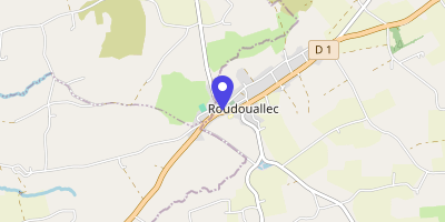 Carte OpenStreetMap — 15 rue Nicolas le Grand, Roudouallec
