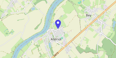 Carte OpenStreetMap — 2 rue du Bourg, Allériot