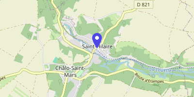 Carte OpenStreetMap — 1 allée des Tilleuls, Saint-Hilaire