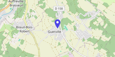 Carte OpenStreetMap — 4 place de la Mairie, Guerville