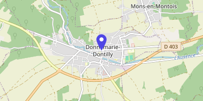 Carte OpenStreetMap — Rue Cottereau, Donnemarie-Dontilly