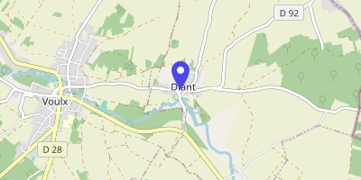 Carte OpenStreetMap — Grande rue, Diant