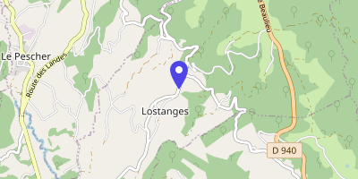 Carte OpenStreetMap — Lostanges