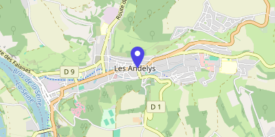 Carte OpenStreetMap — Avenue du Général-de-Gaulle, Les Andelys