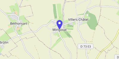 Carte OpenStreetMap — 4 rue de l'Église, Mingoval
