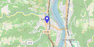 Carte OpenStreetMap — 2 place Bochirol, Sarras