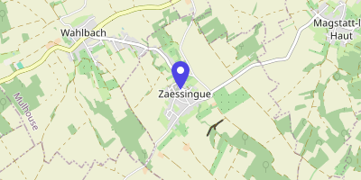 Carte OpenStreetMap — 1 rue Pasteur, Zaessingue