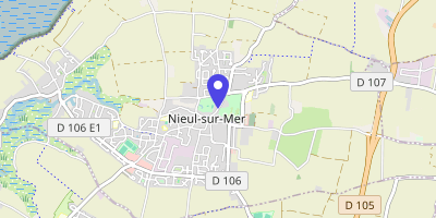 Carte OpenStreetMap — Rue de Beauregard, Nieul-sur-Mer