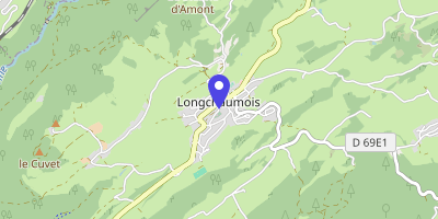 Carte OpenStreetMap — 3 rue de l'Église, Longchaumois
