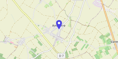Carte OpenStreetMap — 1 Place du 11-Novembre-1918, Amberre