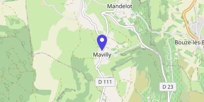 Carte OpenStreetMap — 4 Grande-Rue, Mavilly-Mandelot