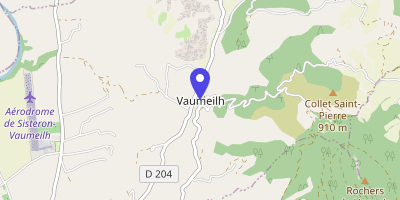 Carte OpenStreetMap — 19 montée du Château, Vaumeilh