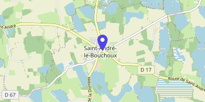 Carte OpenStreetMap — 18 route de Saint-Paul, Saint-André-le-Bouchoux