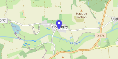 Carte OpenStreetMap — 13 rue Principale, Chambrey
