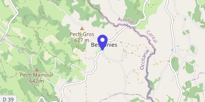 Carte OpenStreetMap — 70 route de Latronquière, Bessonies