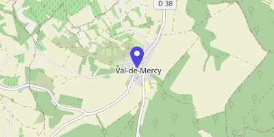 Carte OpenStreetMap — 12 rue de la Mairie, Val-de-Mercy