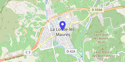 Carte OpenStreetMap — Place du 11-Novembre, La Londe-les-Maures