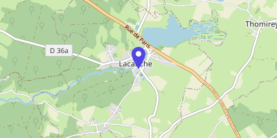 Carte OpenStreetMap — 3 rue Hubert-Coste, Lacanche