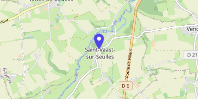 Carte OpenStreetMap — Square de Bridford, Saint-Vaast-sur-Seulles