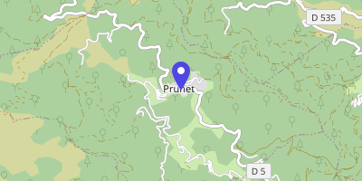 Carte OpenStreetMap — 40 chemin de la Ligne, Prunet