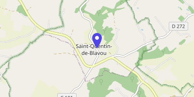 Carte OpenStreetMap — 12 rue de la Mairie, Saint-Quentin-de-Blavou