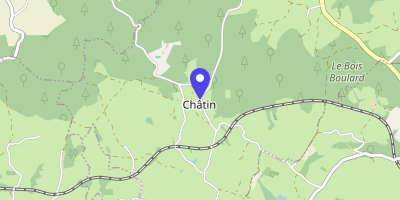 Carte OpenStreetMap — 10 rue de la Chapelle, Châtin