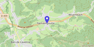 Carte OpenStreetMap — 2 place de la Mairie, Gemaingoutte