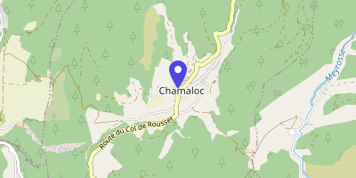Carte OpenStreetMap — 45 rue de la Mairie, Chamaloc