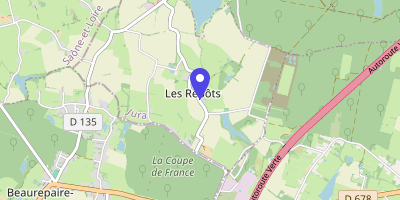 Carte OpenStreetMap — 120 rue de la Mairie, Les Repôts
