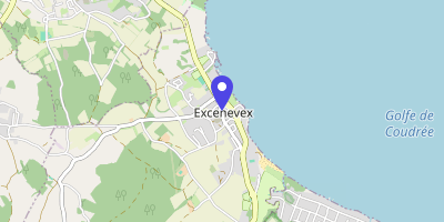 Carte OpenStreetMap — 81 rue des Écoles, Excenevex