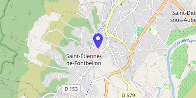 Carte OpenStreetMap — 100 rue de la Mairie, Saint-Étienne-de-Fontbellon