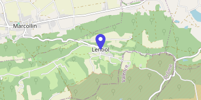 Carte OpenStreetMap — 23 place de la Mairie, Lentiol
