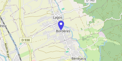 Carte OpenStreetMap — 20 bis rue du Pré-du-Roy, Bordères