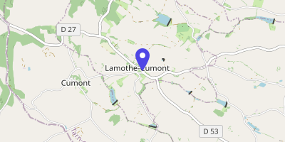 Carte OpenStreetMap — Le Bourg, Lamothe-Cumont