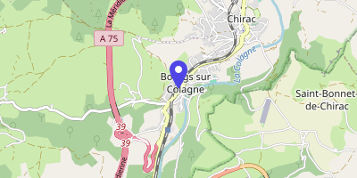 Carte OpenStreetMap — 26 avenue de la République, Bourgs-sur-Colagne