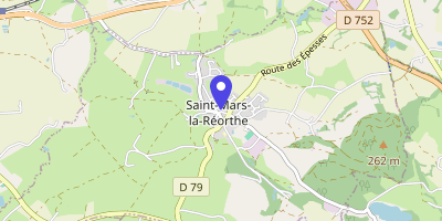 Carte OpenStreetMap — Place Charles-Gaschignard, Saint-Mars-la-Réorthe