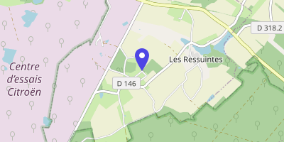Carte OpenStreetMap — Le Bourg, Les Ressuintes