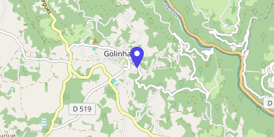 Carte OpenStreetMap — Le Bourg, Golinhac