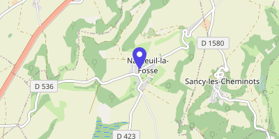 Carte OpenStreetMap — 2 impasse de l'École, Nanteuil-la-Fosse