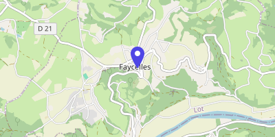 Carte OpenStreetMap — 3 place Gaillarde, Faycelles
