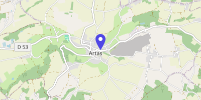 Carte OpenStreetMap — Place du 8-Mai-1945, Artas